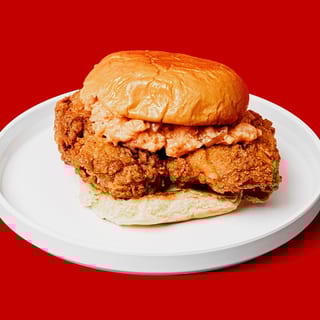 Jongga Kimchi Chicken Sandwich